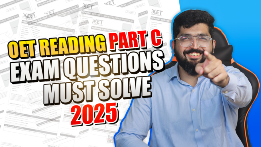 OET Reading Subtest 2025 – New Exam Questions with Answers