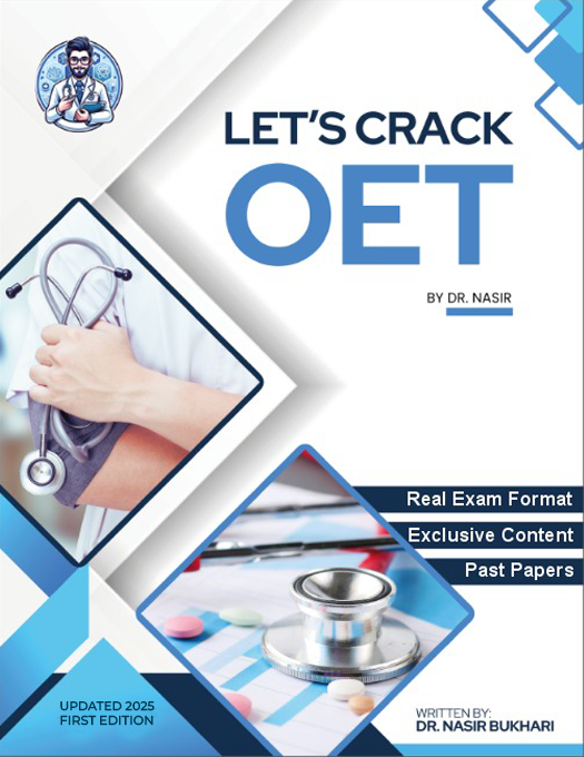 OET Practice Material 2025 β Reading and Listening Past Papers, Mock Tests, and Exam Preparation Guide